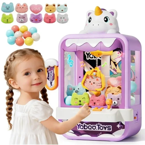 LINXUXIE Claw Machine Mini Vending Arcade Machine For Kids Boys Girls Age 3-8