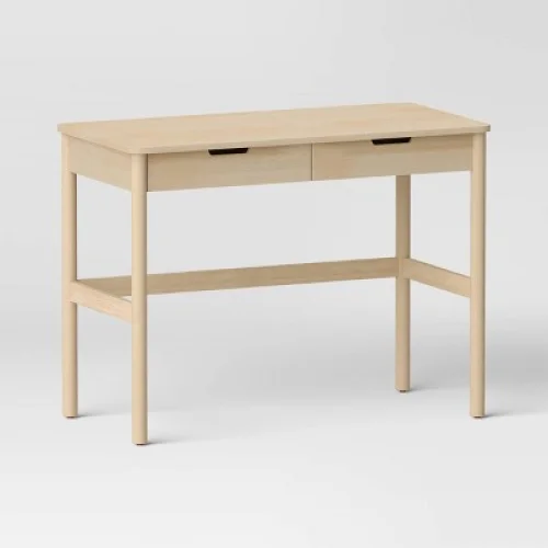 Scandi Desk with Drawers Natural - Room Essentials&trade; - 40in Wide