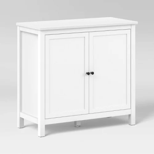 Traditional Multipurpose Storage Cabinet - Room Essentials&trade; - Classic White - 30in H x 32in W x 15in D