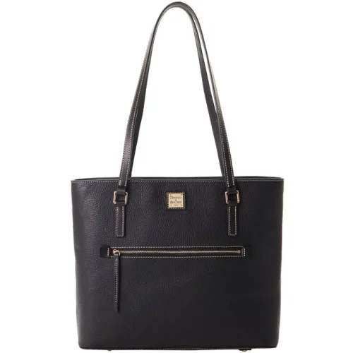 Dooney & Bourke Pebble Grain Large Shopper | Black Black