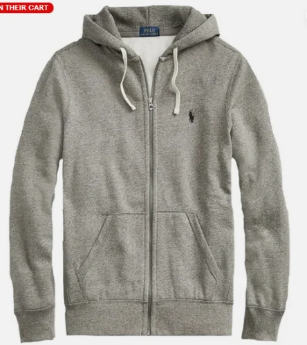 Mens Polo Ralph Lauren Hoody Hooded Full Zip Sweatshirt Jacket New With Tags