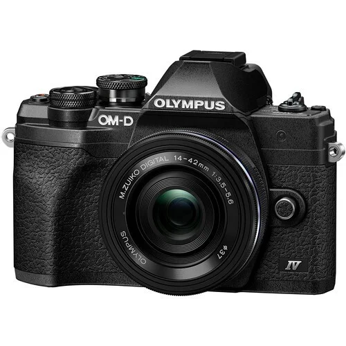 Reconditioned Olympus OM-D E-M10 Mark IV Mirrorless Camera with 14-42mm EZ Lens