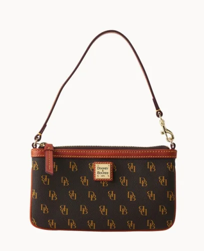 Dooney & Bourke Gretta Large Slim Wristlet | Graphite