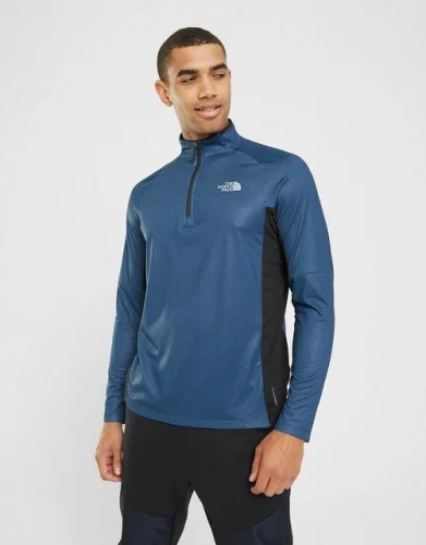 Mens The North Face Run Fleece 1/4 Zip Top Shirt Pullover Jacket NF New