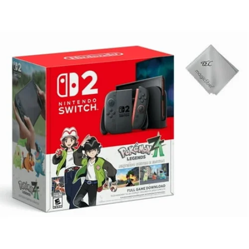 New TEC Nintendo Switch 2 + Pokemon Legends: Z-A - Nintendo Switch 2 Edition Bundle