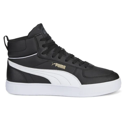 PUMA Caven Mid High Top  Mens Black Sneakers Casual Shoes 38584302