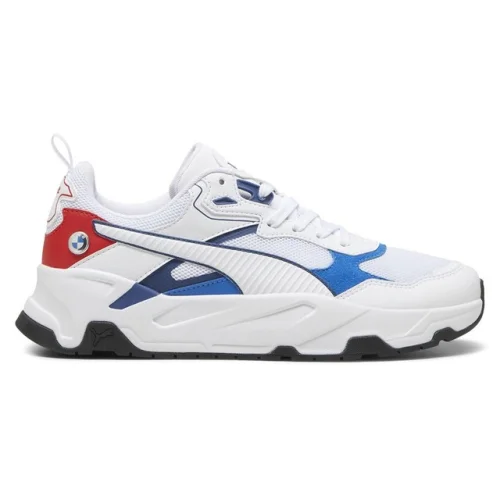 PUMA Bmw M Motorsport Trinity Lace Up  Mens White Sneakers Casual Shoes 30854502