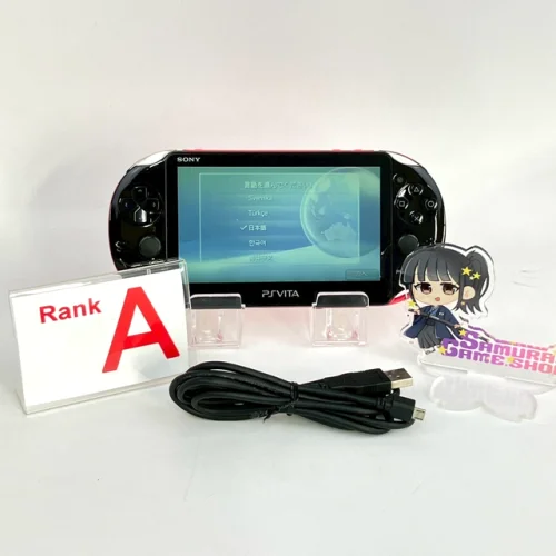 PS Vita PCH-2000 Pink Black Console Only A Rank Sony PlayStation 1Day Ship 503