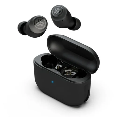 JLab Go Air Pop Bluetooth Earbuds, True Wireless with Charging Case, 32+ Hours Playtime