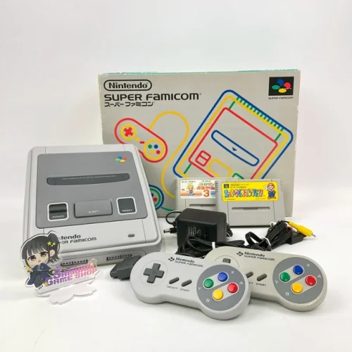 Nintendo Super Famicom SFC Console & Controller & Game Software Tested and Works
