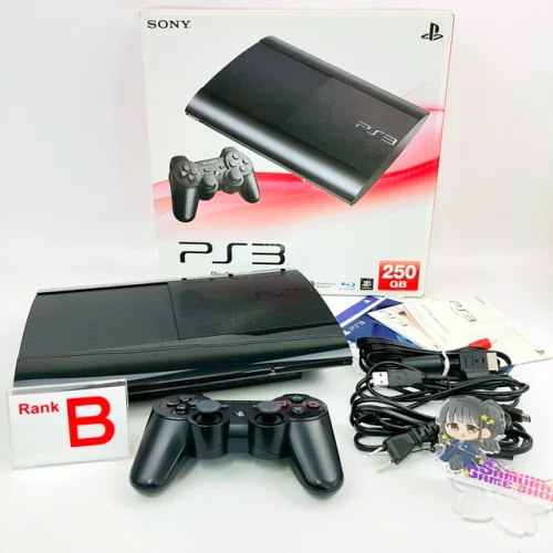 PS3 Sony PlayStation 3 CECH-4200B Black Console 250GB Boxed Tested Excellent