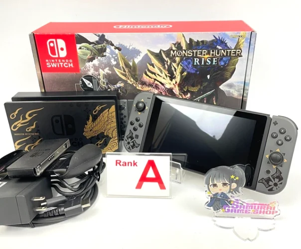 Nintendo Switch Monster Hunter RISE Edition HAC-001(-01)Console A Rank 1Day Ship