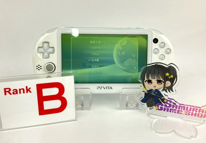 PS Vita PCH-2000 Light Blue White Console Only B Rank Sony PlayStation 1717