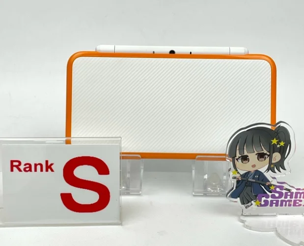 Nintendo New 2DS LL XL White Orange Console Only S Rank Japanese Only 2639