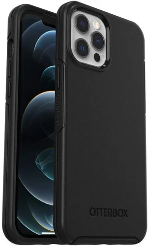 OtterBox SYMMETRY SERIES+ Case with MagSafe for iPhone 12 Pro Max - Black