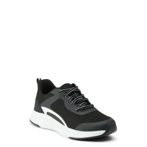 Athletic Works Women's Lifestyle Mesh Jogger Sneakers, Wide Width Available for Everyday Wear