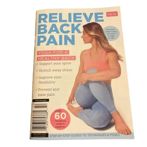 Relieve Back Pain 360 Media Magazine Yoga 2024 11z