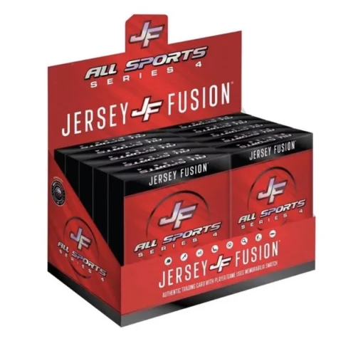 2023 Jersey Fusion All Sports Series 4 Case 10 Packs inside