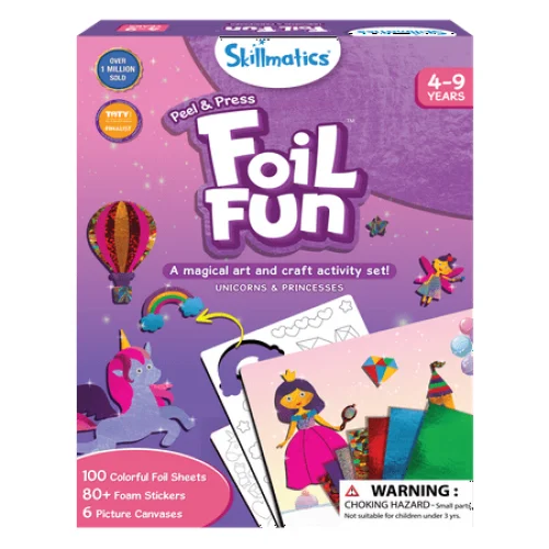 Skillmatics Foil Fun Unicorns & Princesses