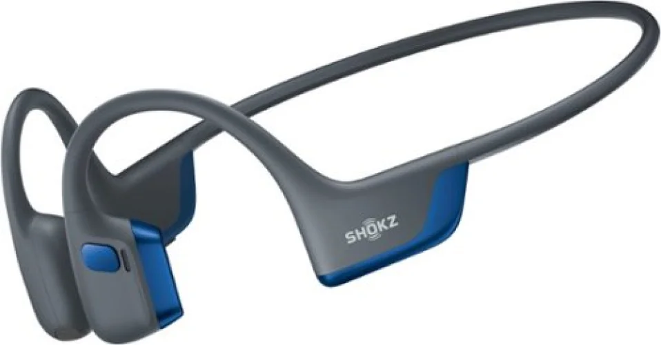 Shokz OpenRun Pro 2 Wireless Bone Conduction Open-Ear Bluetooth Sports Headphones - Steel Blue