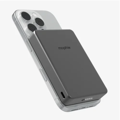 mophie Qi2 Powerstation 10K - Black Portable Charger