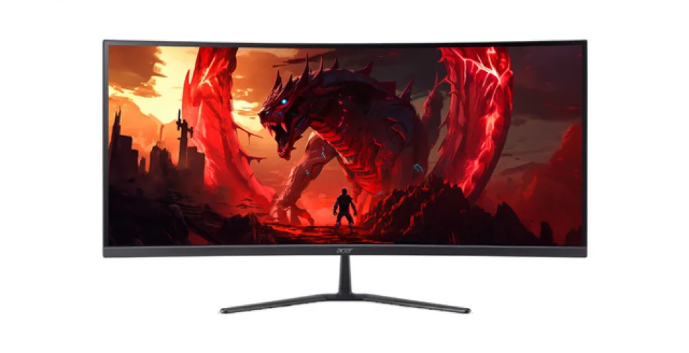 Acer Nitro ED340CUR J0biip 34" Curved Gaming Monitor 3440x1440 120Hz Refurbished