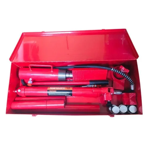 20 Ton Hydraulic Porta Power Jack Body Frame Repair Tools Lift Ram Complete Kit