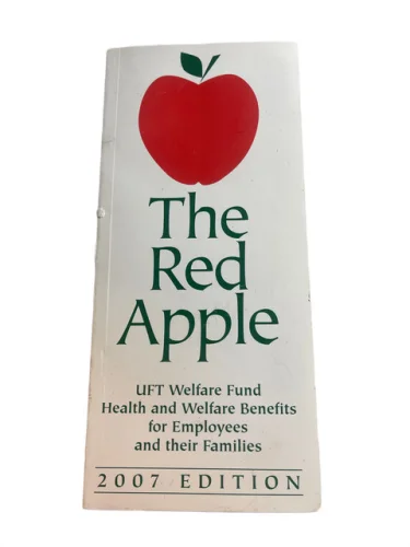 Rare Collectible: The Red Apple UFT Welfare Fund 2007 Edition 11z