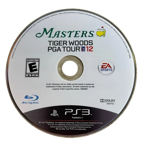 New Tiger Woods PGA Tour 12 The Masters w/BONUS ~ PS3 ~ CIB 2011 EA Sports 11z