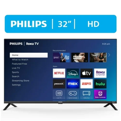 Philips 32" Class HD (720P) Smart Roku Borderless LED TV (32PFL6452/F7)