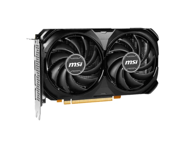 MSI GeForce RTX 4060 8GB GDDR6 VENTUS 2X BLACK OC Video Card