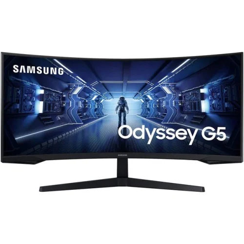 Samsung 34" Odyssey G5 Ultra-Wide Curved Monitor, 165Hz, 1ms, FreeSync