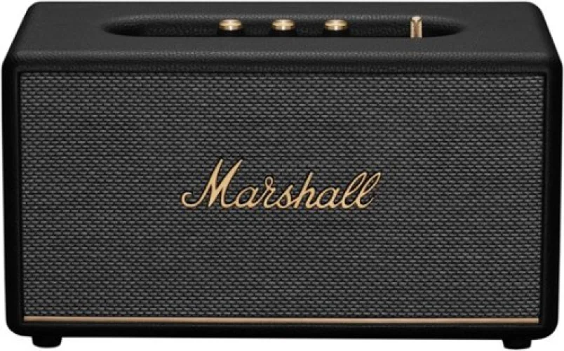 Marshall - Stanmore III Bluetooth Home Speaker with Bass / Treble / Volume Controls and 3.5 mm Auxiliary / RCA Inputs - Black