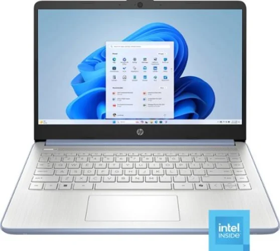 HP - 14" Laptop - Intel Processor N150 2025 - 4GB Memory - 128GB UFS - Sky Blue