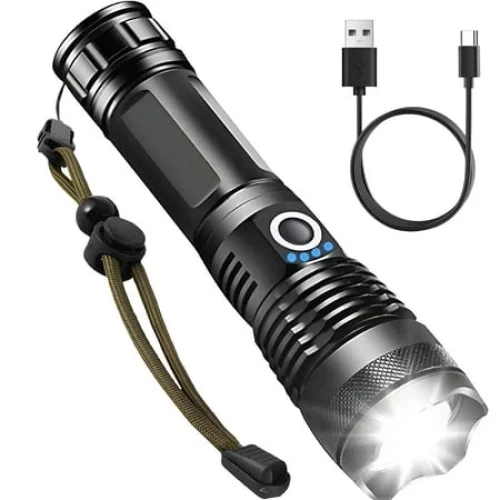 DAYBETTER LED Rechargeable Flashlight with 5 Modes, Waterproof, 700LM for Camping, Hiking, and Home Use