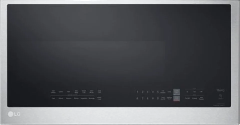 LG - 2.0 Cu. Ft. Over-the-Range Microwave with Sensor Cooking and EasyClean - Stainless Steel