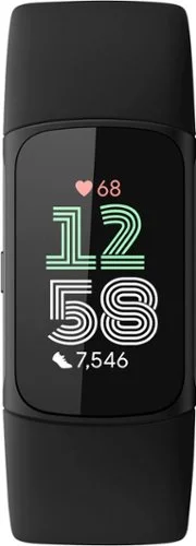 Fitbit - Charge 6 Advanced Fitness & Health Tracker - Obsidian - (2023)