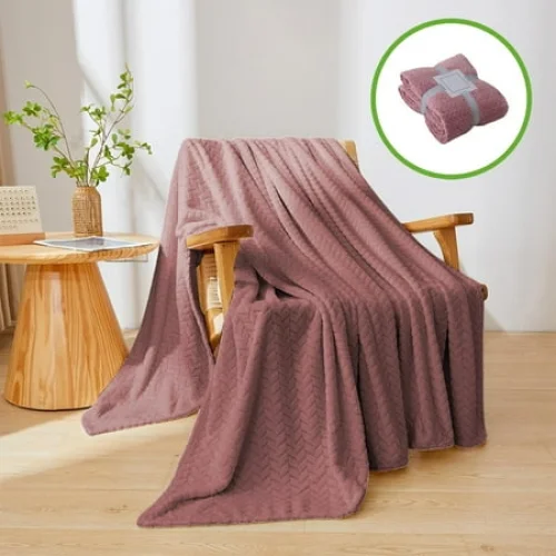 sruoe Summer Cooling Blankets, Throw Blanket for Couch, Nap Blanket Office, Soft Fluffy and Thick Blankets, Hot Flashes Cooler Blanket for Sofa Chair Bed Home Decoration