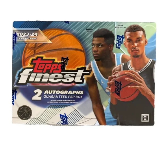 2023-24 Topps Finest Basketball Factory Sealed Hobby Box
