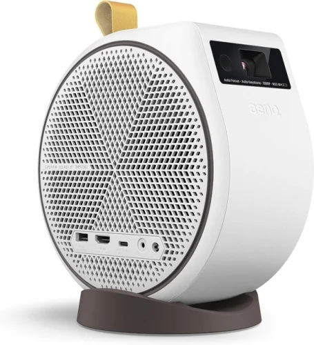 BenQ GV31 LED Portable Projector 1080p 300 Lumens 16W 270&deg; Bass Wireless Speaker