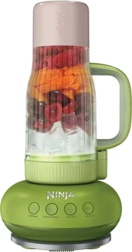 Ninja - BlendBOSS&trade; 26oz Tumbler Blender with Travel Tumbler, 1200 Peak Watts, Three AUTO IQ&reg; Programs - Watermelon Bubblegum