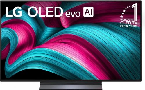 LG 48-Inch Class OLED evo AI Super Upscaling 4K C5 Series Smart TV w/Dolby Atmos & Vision