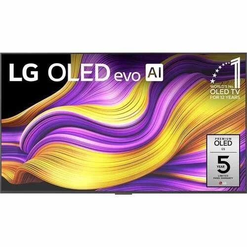 LG 55 inch OLED evo G5 4K UHD Smart TV + Wall Mount &ndash; 2025 Model &ndash; OLED55G5WUA