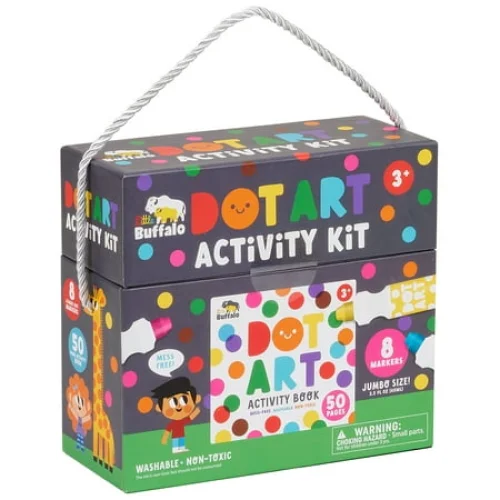 Little Buffalo Dot Art Activity Kit for Children Ages 3+, by Buffalo Games