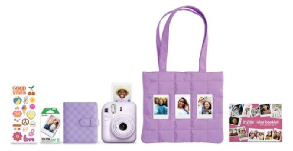 Fujifilm - instax mini 12 Bundle 2025 - Lilac Purple