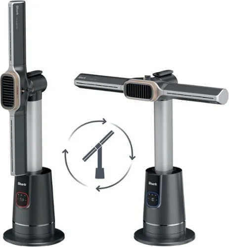 Shark - TurboBlade Cool + Heat &ndash; 2-in-1 Bladeless Tower Fan & Space Heater for Customizable Year-Round Indoor Use - Charcoal