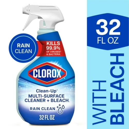Clorox Clean-Up All Purpose Cleaner Spray with Bleach, Rain Clean, 32 fl oz
