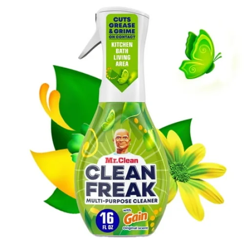 Mr. Clean Clean Freak All Purpose Cleaner Spray, Gain Scent, 16 fl oz Bottle with Power Nozzle&trade;