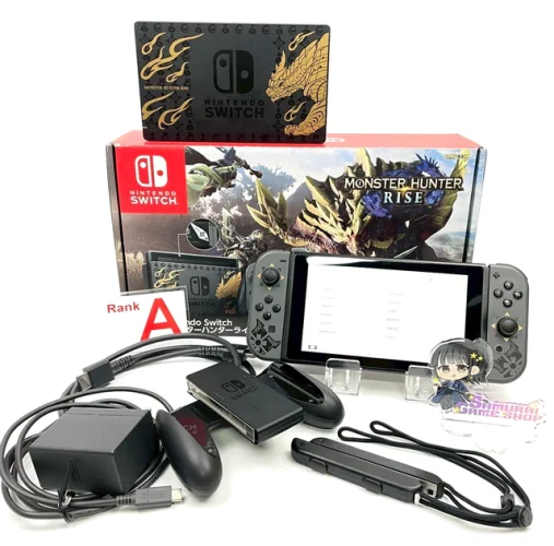 Nintendo Switch HAC-001(-01) Console A Rank Monster Hunter RISE Edition 2501