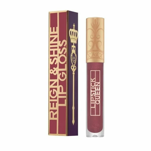 Lipstick Queen Reign & Shine Lip Gloss Ruler of Rose 0.09 Oz - New In Box